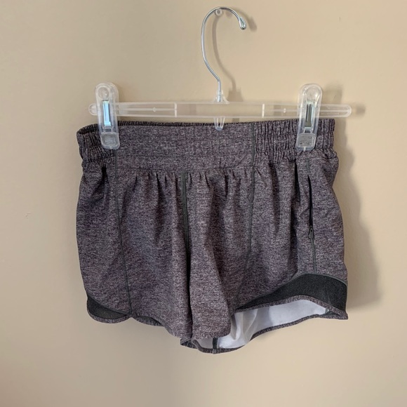 lululemon athletica Pants - grey lululemon hotty hot shorts